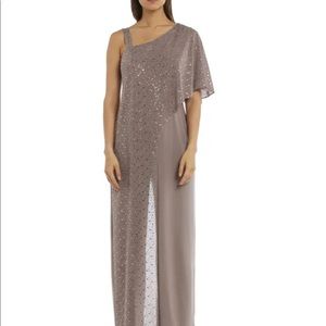 NWT Asymmetric Jumpsuit with dropped shoulder